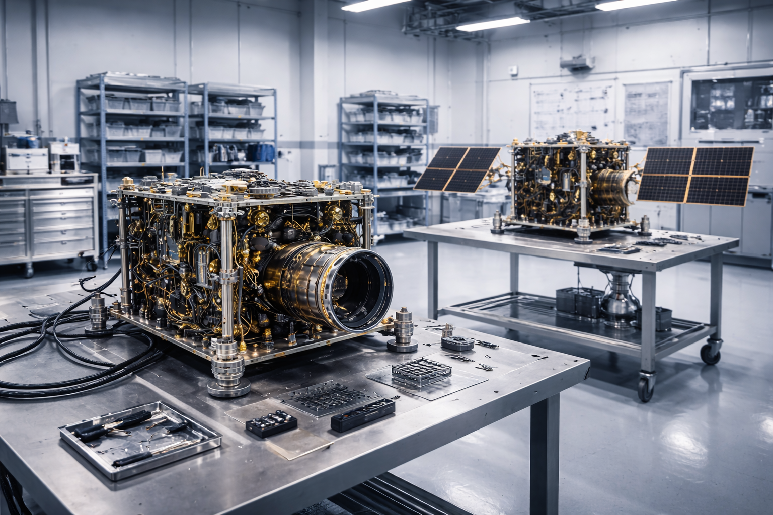 Two Satellite Assembly